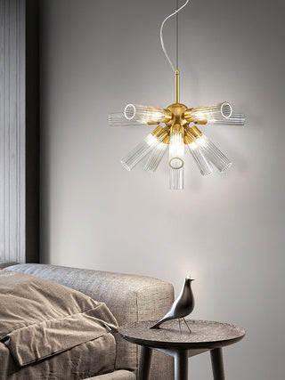 Ringold Sputnik Sculptural Glass Chandelier