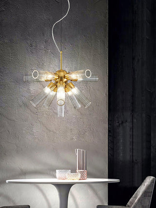 Ringold Sputnik Sculptural Glass Chandelier
