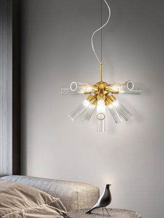 Ringold Sputnik Sculptural Glass Chandelier
