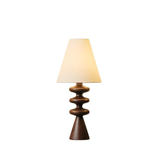 Ripple Sculptural Wood Table Light