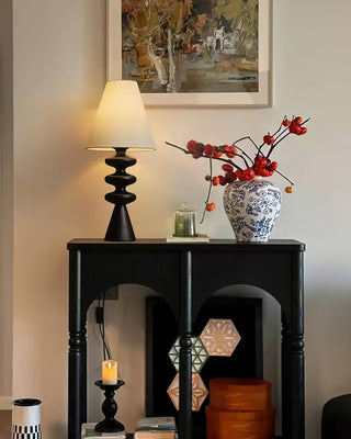 Ripple Sculptural Wood Table Light