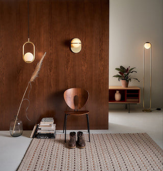Rise Modern Brass Wall Lamp