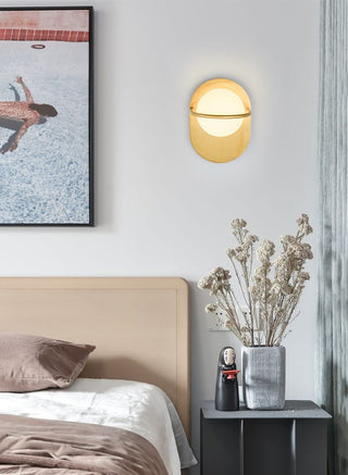 Rise Modern Brass Wall Lamp