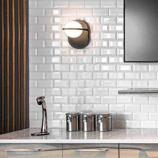 Rise Modern Brass Wall Lamp