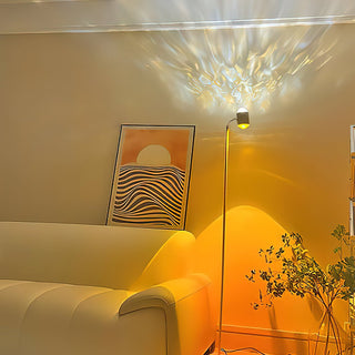 Roman Minimalist 2-Light Floor Lamp