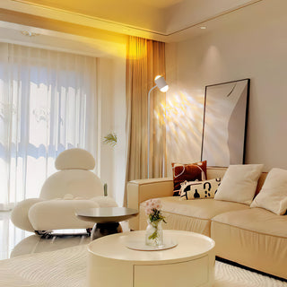 Roman Minimalist 2-Light Floor Lamp