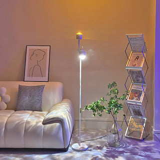 Roman Minimalist 2-Light Floor Lamp