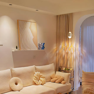 Roman Minimalist 2-Light Floor Lamp