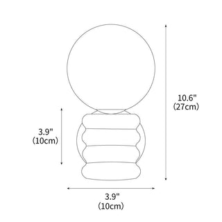 Romus Contemporary Travertine Wall Light