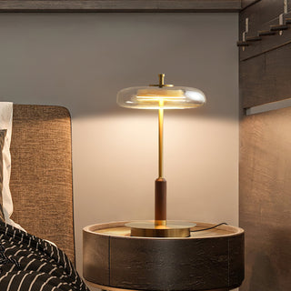 Ronaldo Gold Metal Table Lamp