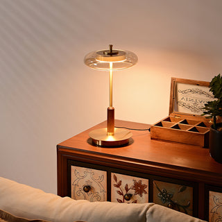 Ronaldo Gold Metal Table Lamp