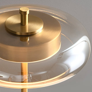 Ronaldo Gold Metal Table Lamp