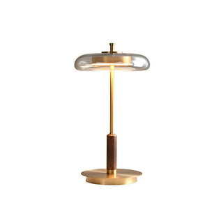 Ronaldo Gold Metal Table Lamp