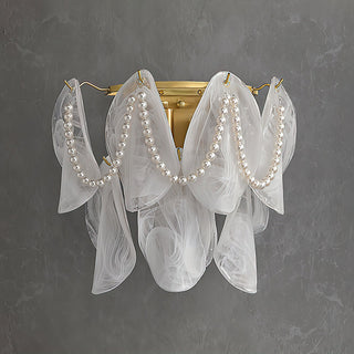 Liora Pearl Glass Petal Wall Lamp