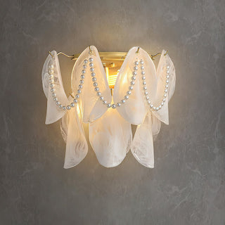 Liora Pearl Glass Petal Wall Lamp