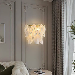 Liora Pearl Glass Petal Wall Lamp