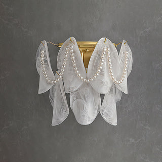 Liora Pearl Glass Petal Wall Lamp