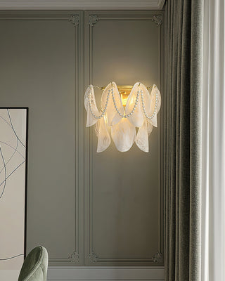 Liora Pearl Glass Petal Wall Lamp