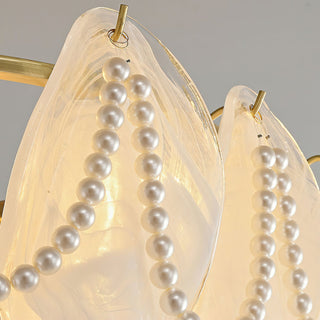 Liora Pearl Glass Petal Wall Lamp