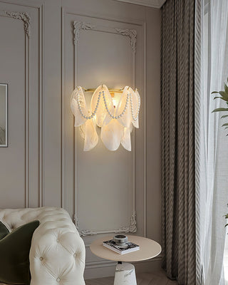 Liora Pearl Glass Petal Wall Lamp