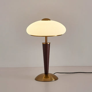 Jasper Mid-Century Wood Table Lamp
