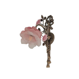 Rosalie Floral Vintage Ceramics Wall Sconce