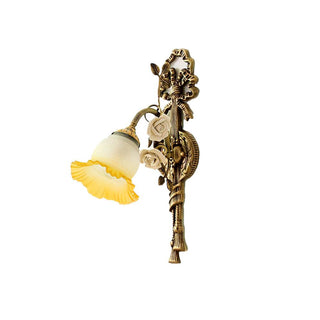 Rosalie Floral Vintage Ceramics Wall Sconce