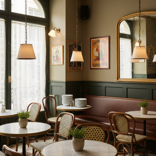 Hugo Classic Fabric Pendant Light