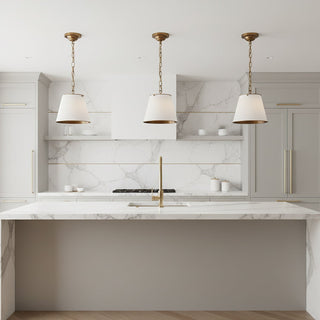 Hugo Classic Fabric Pendant Light