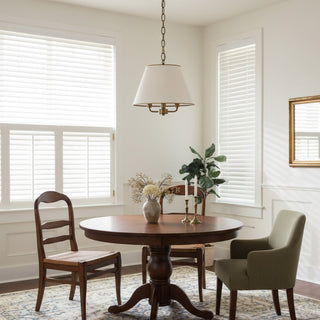 Hugo Classic Fabric Pendant Light