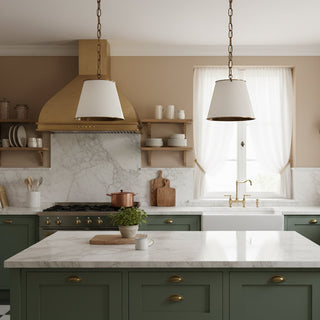 Hugo Classic Fabric Pendant Light