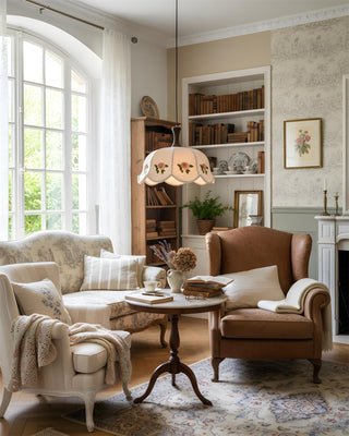 Axon Vintage Fabric Pendant Lamp