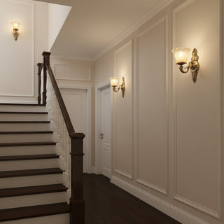Rosemary Traditional Scroll Wall Sconce