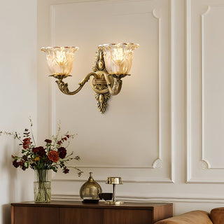 Rosemary Traditional Scroll Wall Sconce