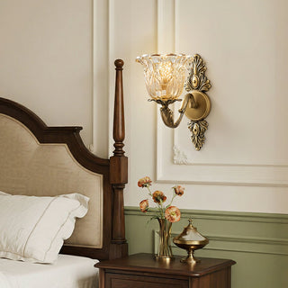 Rosemary Traditional Scroll Wall Sconce