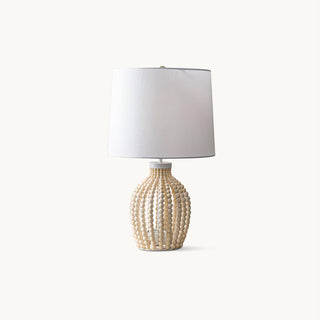 Rowan Modern Curved Beaded Table Lamp