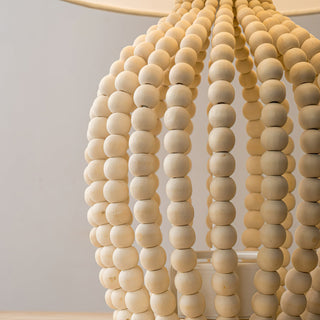 Rowan Modern Curved Beaded Table Lamp