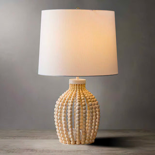 Rowan Modern Curved Beaded Table Lamp