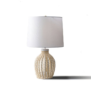 Rowan Modern Curved Beaded Table Lamp