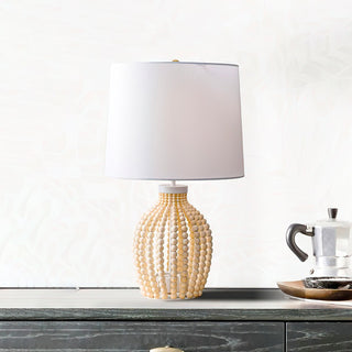 Rowan Modern Curved Beaded Table Lamp