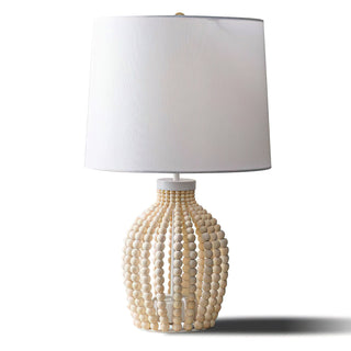 Rowan Modern Curved Beaded Table Lamp