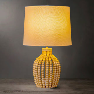 Rowan Modern Curved Beaded Table Lamp