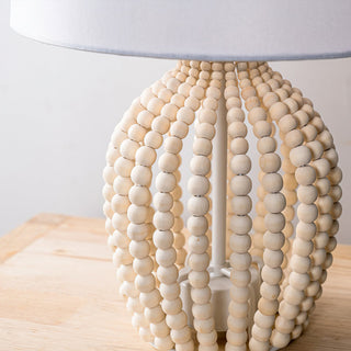 Rowan Modern Curved Beaded Table Lamp