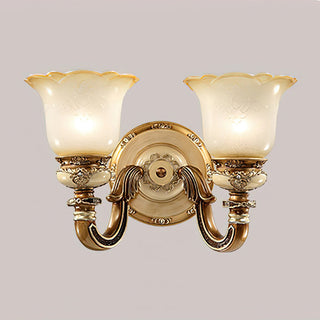 Elena Vintage Scroll Wall Sconce