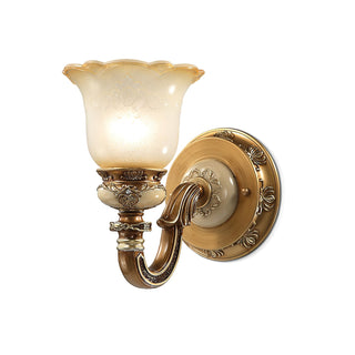 Elena Vintage Scroll Wall Sconce