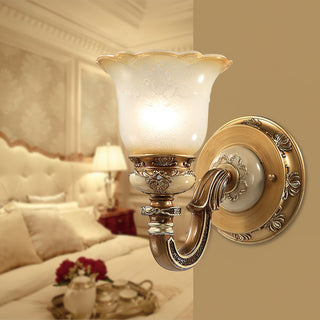 Elena Vintage Scroll Wall Sconce