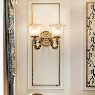 Elena Vintage Scroll Wall Sconce