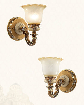 Elena Vintage Scroll Wall Sconce