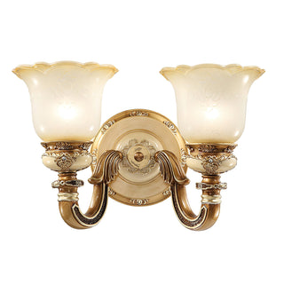 Elena Vintage Scroll Wall Sconce