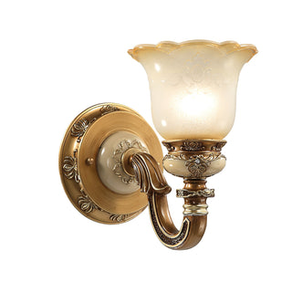 Elena Vintage Scroll Wall Sconce